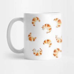 Croissant Kittens Mug